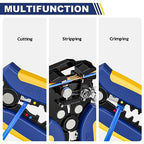 haisstronica 3 in 1 Self-Adjusting Wire Stripper, AWG 24-10 Tool
