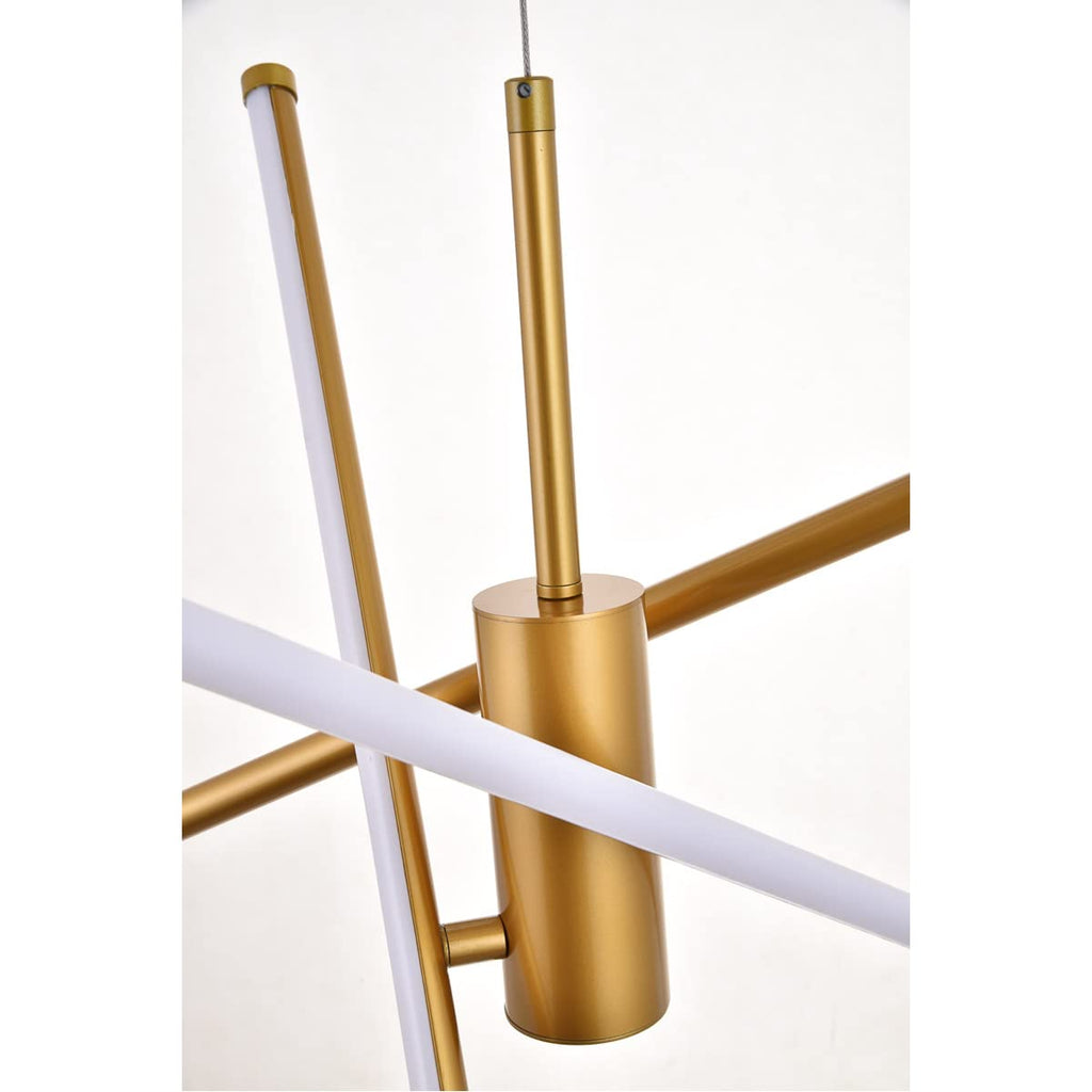 Open Box - Elegant Lighting LD9001D29BR - Chandeliers Indoor Lighting