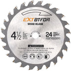 Circular Saw,4-1/2" Mini Circular Saw Cordless with 5PCS 4-1/2 Saw Blades