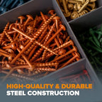 BORA Pocket Hole Screws 1 Inch Coarse Thread 100 Pack - size: 1 inch (100 Piece), style: Coarse Thread
