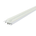 36 in. White Vinyl Concealed Kerf/Channel Fit Under Door Seal
