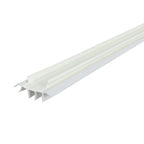 36 in. White Vinyl Concealed Kerf/Channel Fit Under Door Seal
