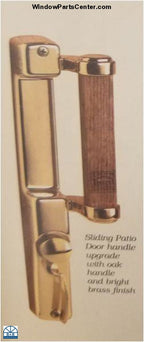 516 - W&F Upgrade Handle Handle Set Brass and Wood Handle - See Description to Order Replacement Option