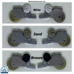 528 - Patio Door Screen Roller - pack of 2