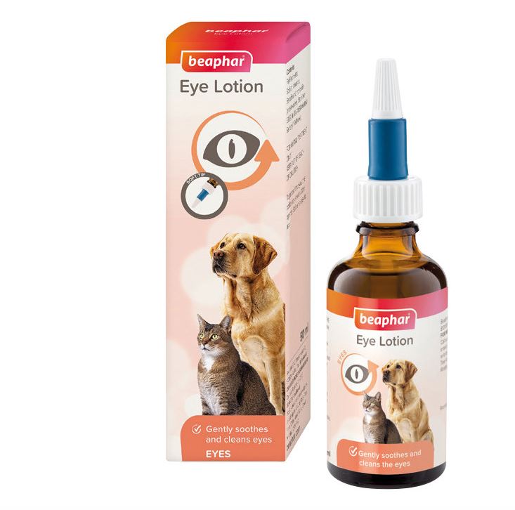 Beaphar Dog & Cat Eye Lotion with MSM, 50ml