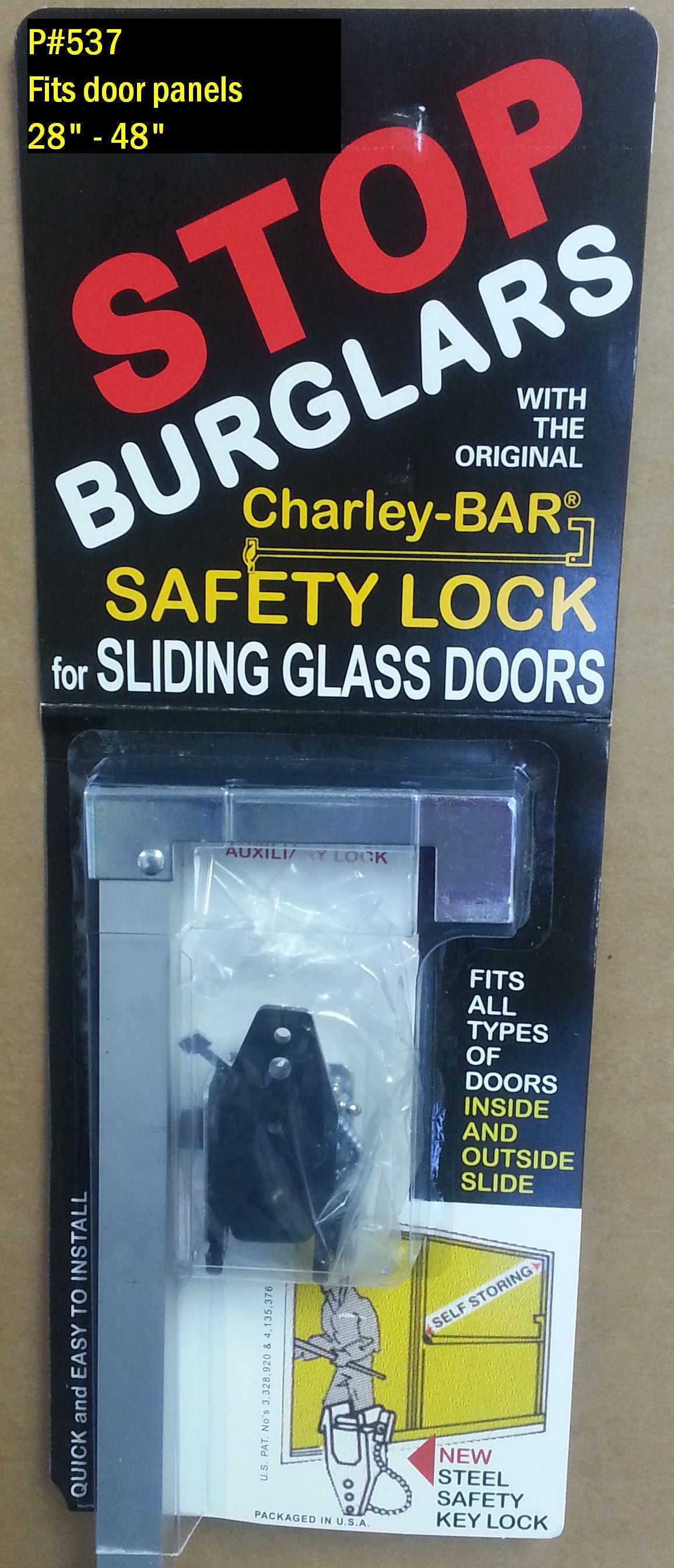 537 - Security Charley Bar