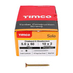 Solo Countersunk Multipurpose Wood Screws