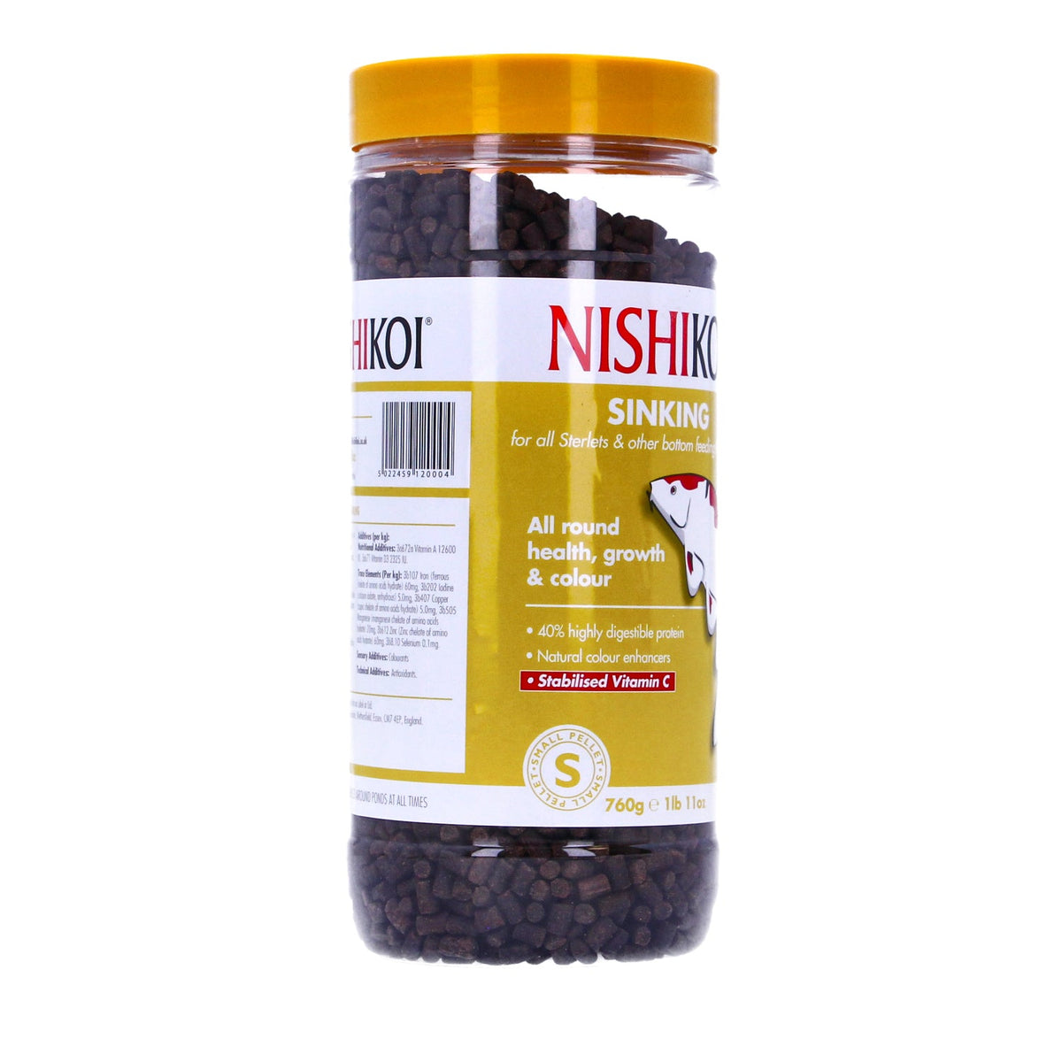 Nishikoi Protein Sinking Pellets for Pond Fish