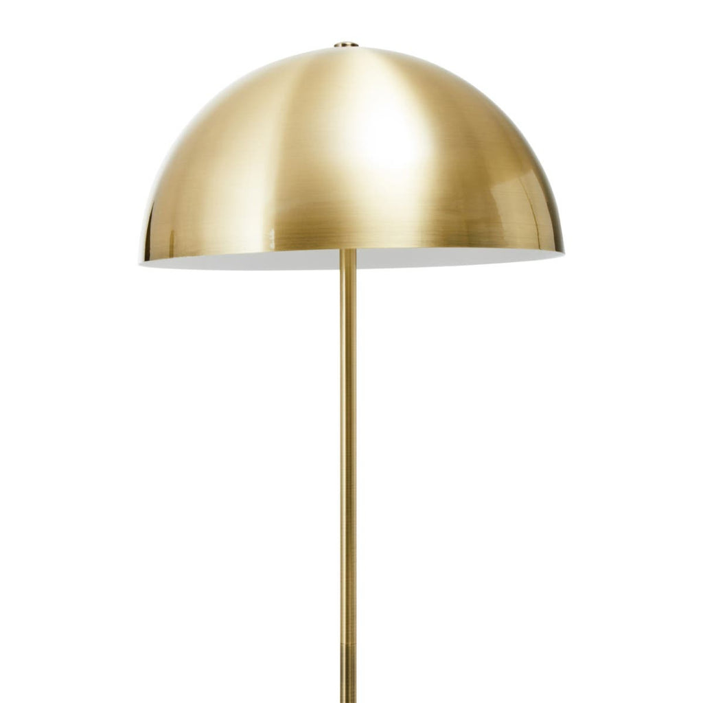 Murdoch Brushed Brass Metal Floor Lamp
