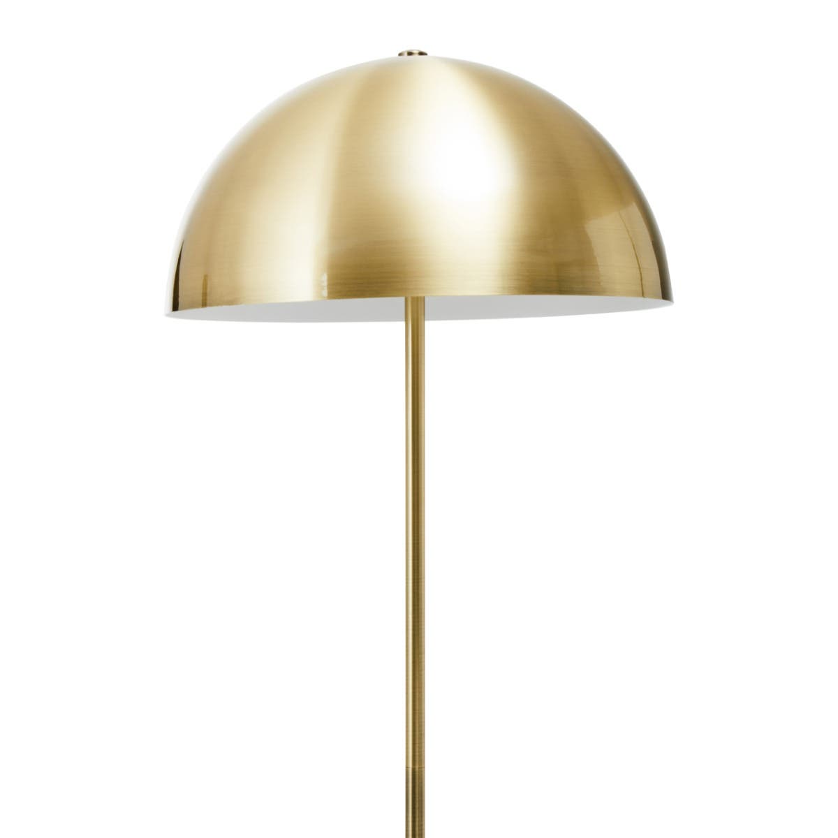 Murdoch Brushed Brass Metal Floor Lamp