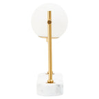 Zalika Marble And Gold Orb Table Lamp