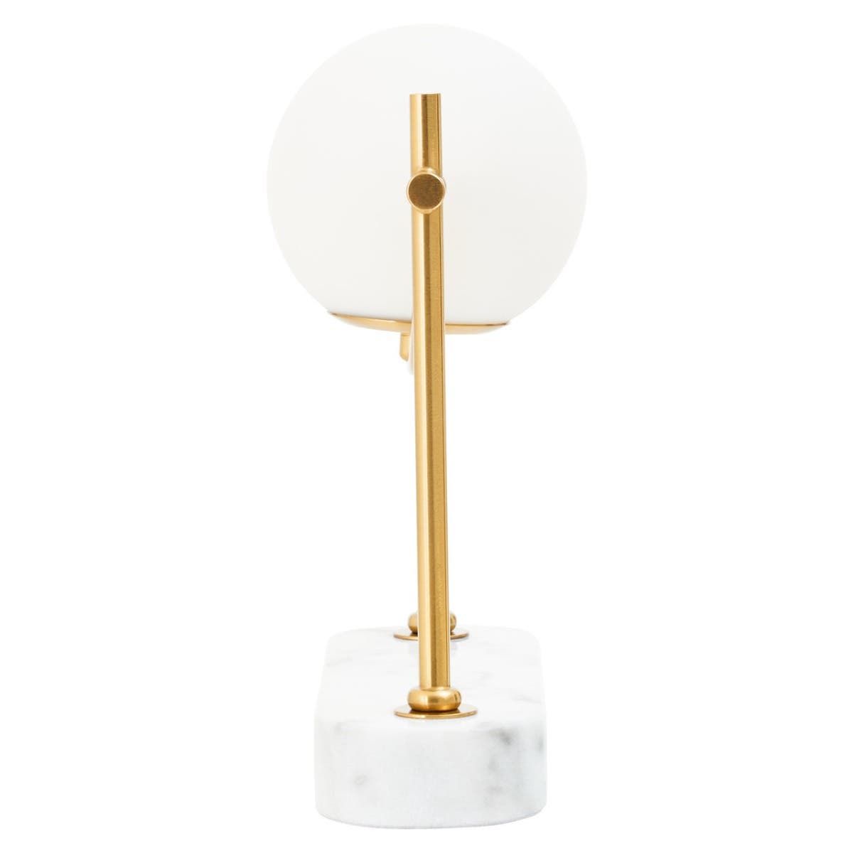 Zalika Marble And Gold Orb Table Lamp