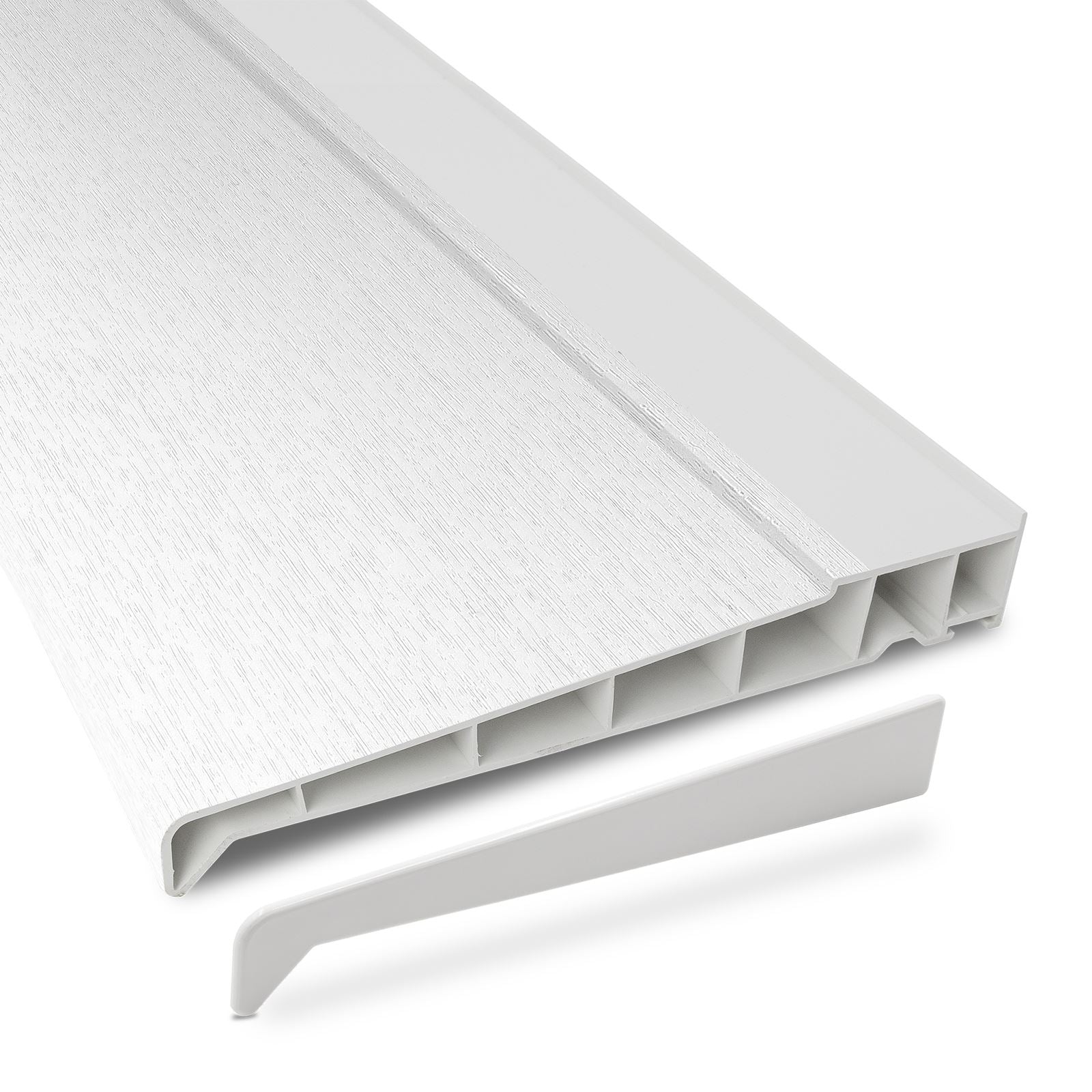 Example of 225mm Profile 22 Window Sill (with End Caps)