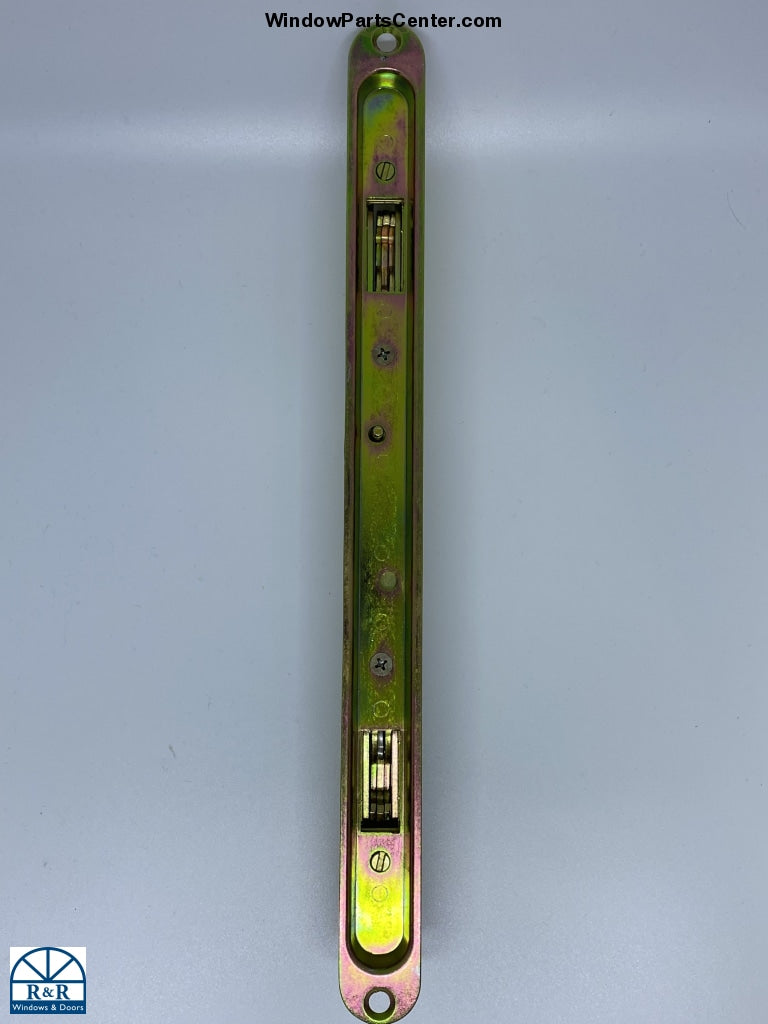 558 - Amesbury Truth Gemini II Recessed Mortise Lock With Recessed Faceplate  - 2 Point - For Sliding Patio Door