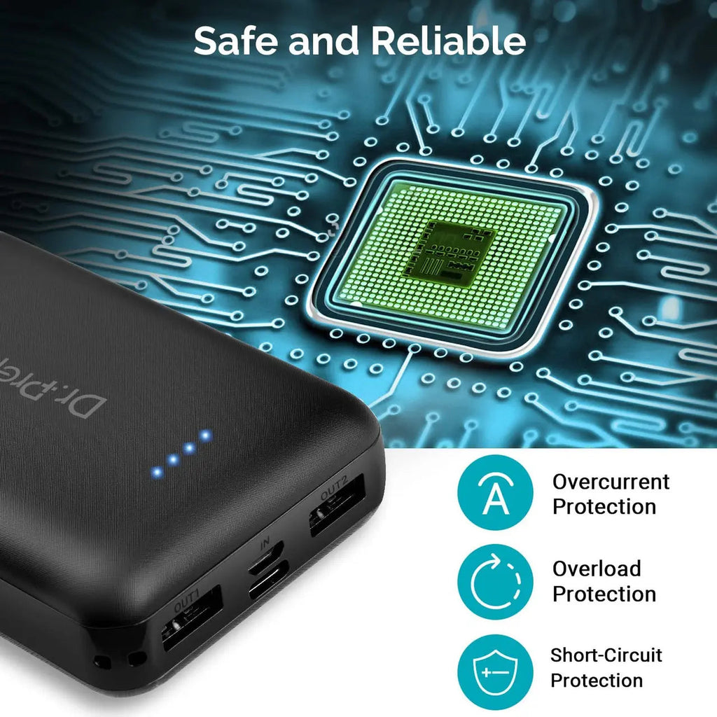 Dr. Prepare Portable Charger 10000mAh for Heated Vest/Jacket