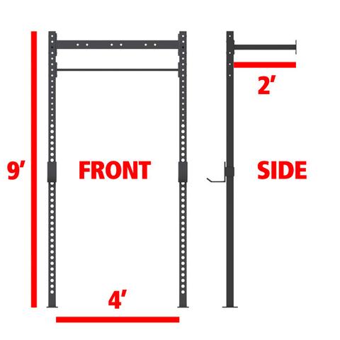 XM V1 WALL MOUNT SQUAT RACK