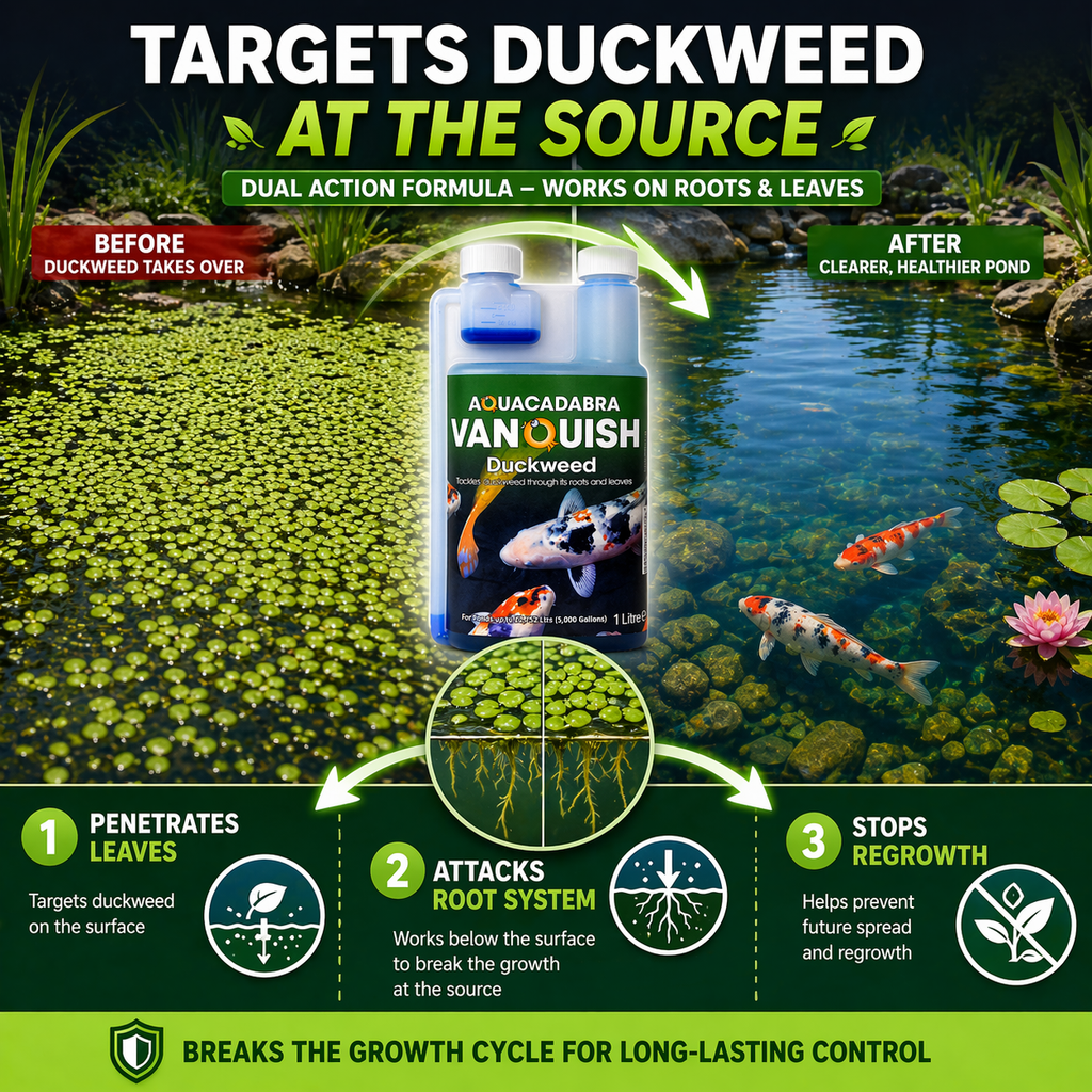 Aquacadabra Duckweed Remover for Aerated Ponds