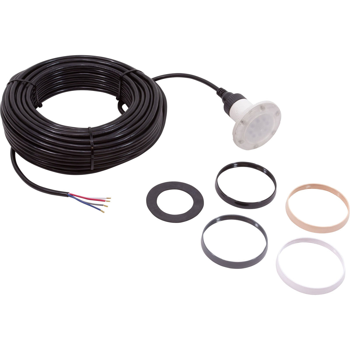 PAL Treo Max 3-1/2" Multi-Color Nicheless Pool & Spa Light with 80ft cord