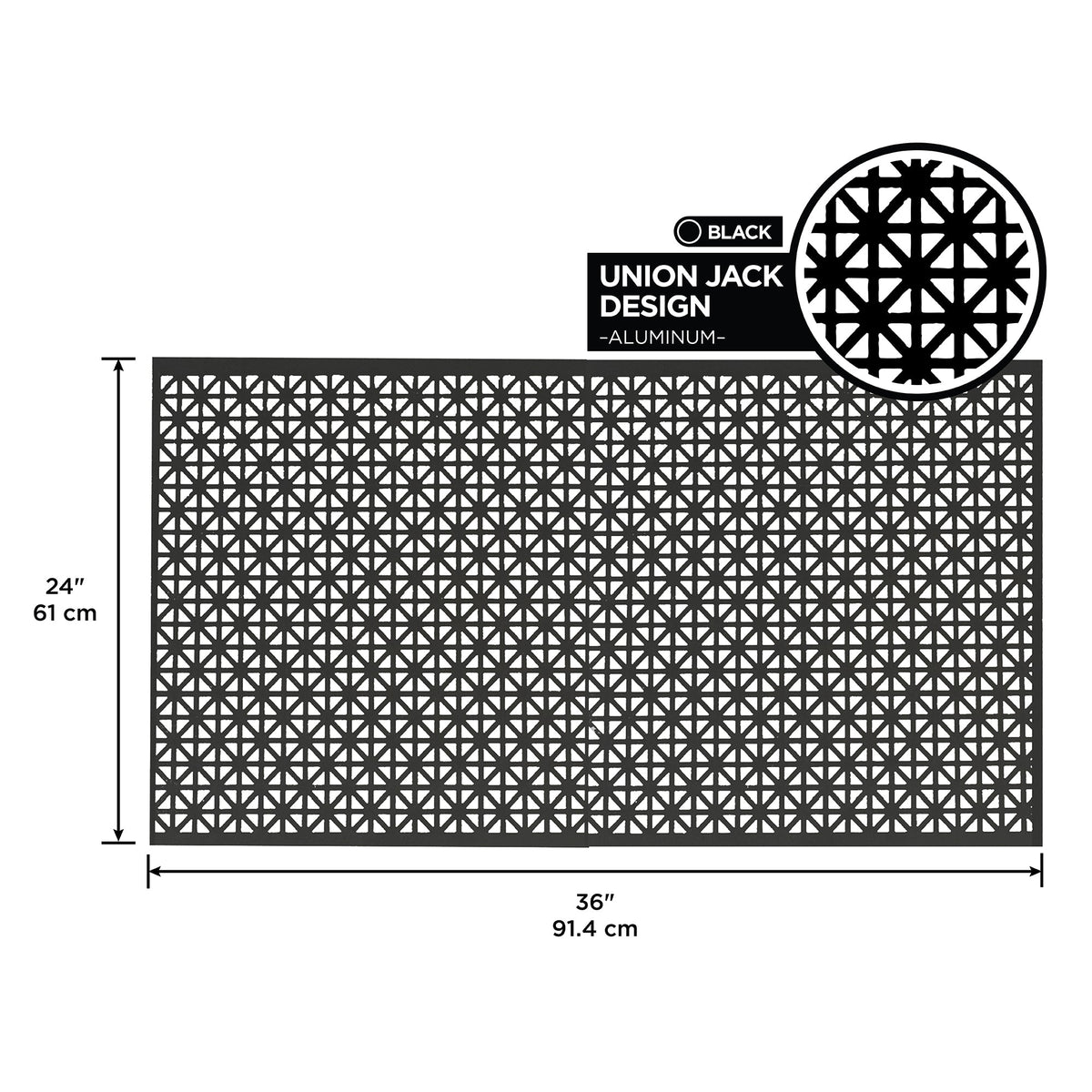 0.020 in. Mill Aluminum Sheet Union Jack