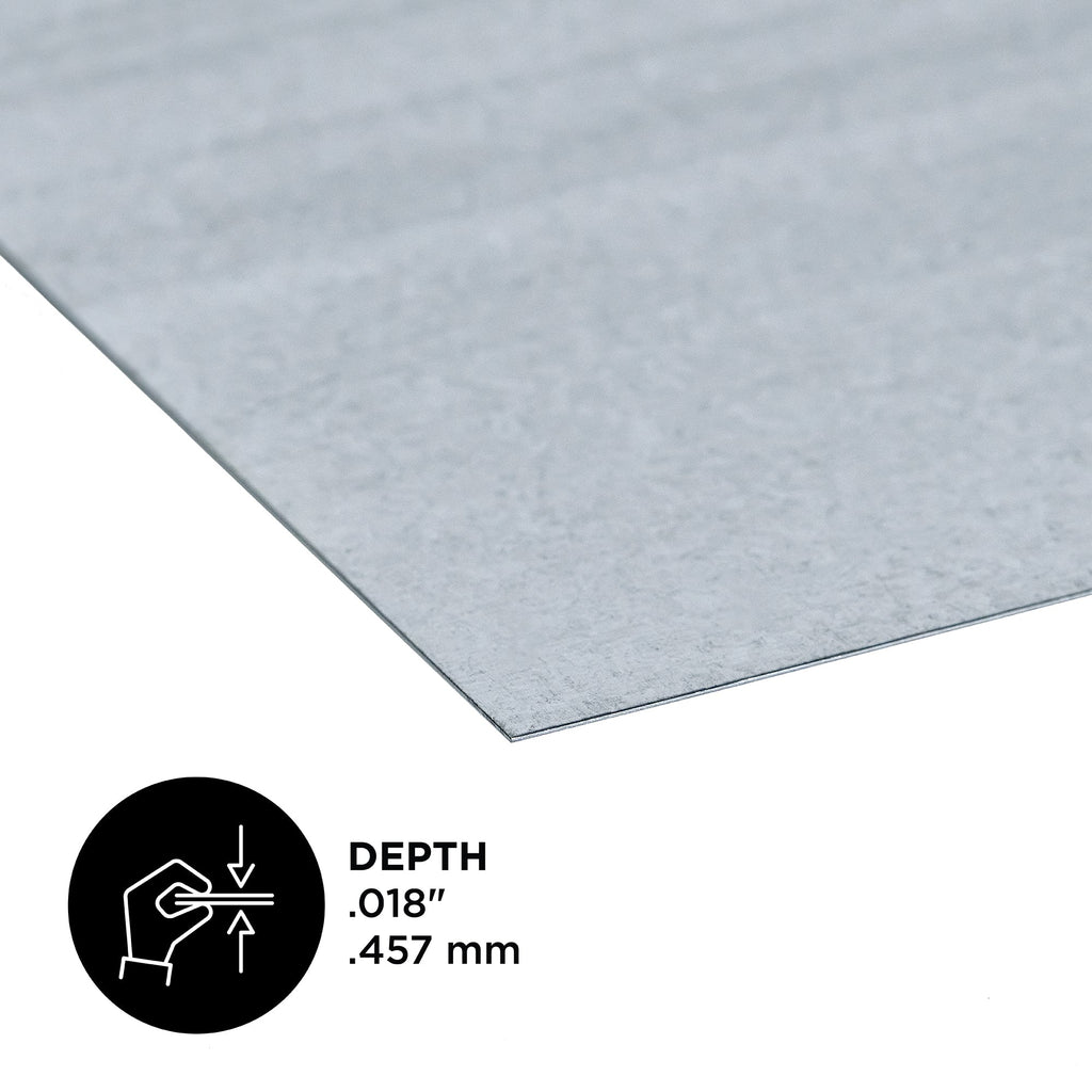 0.018 in. Galvanized Steel Sheet