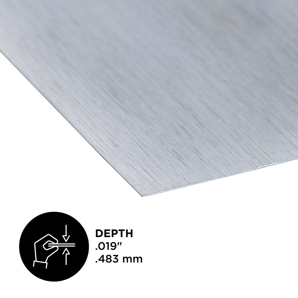 0.019 in. Mill Aluminum Sheet  Plain