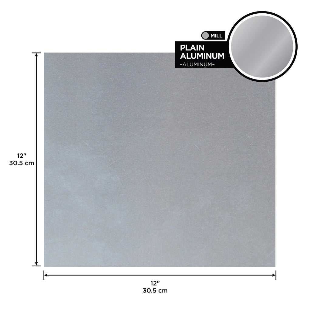 0.019 in. Mill Aluminum Sheet  Plain