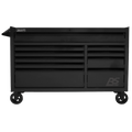 Dark Slate Gray Homak 54" RS Pro 10 Drawer Rolling Cabinet