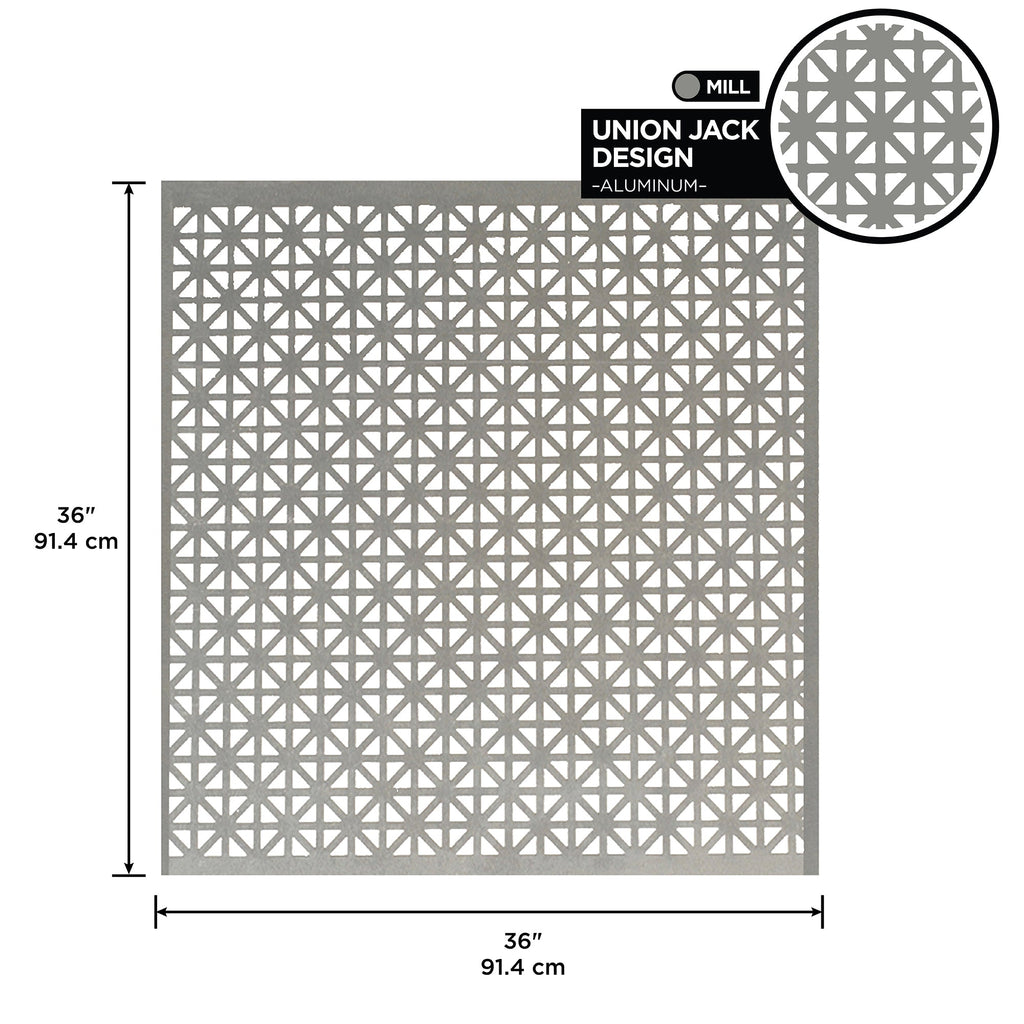 0.020 in. Mill Aluminum Sheet Union Jack