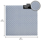 Silver Aluminum Sheet Diamond Tread