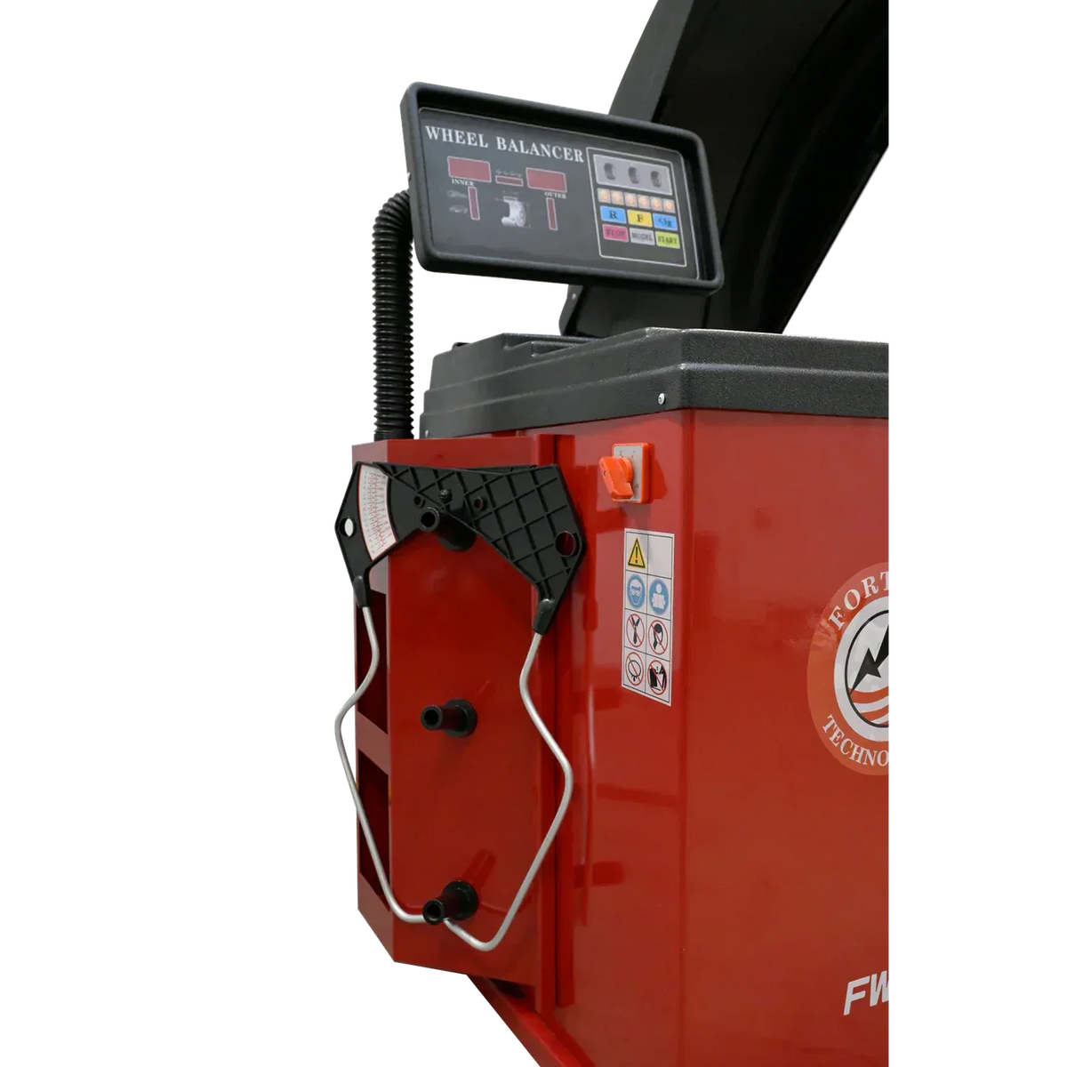 Fortisky FWB-5733 Fully Automatic Truck/Car Wheel Balancer w/Lifting Cart