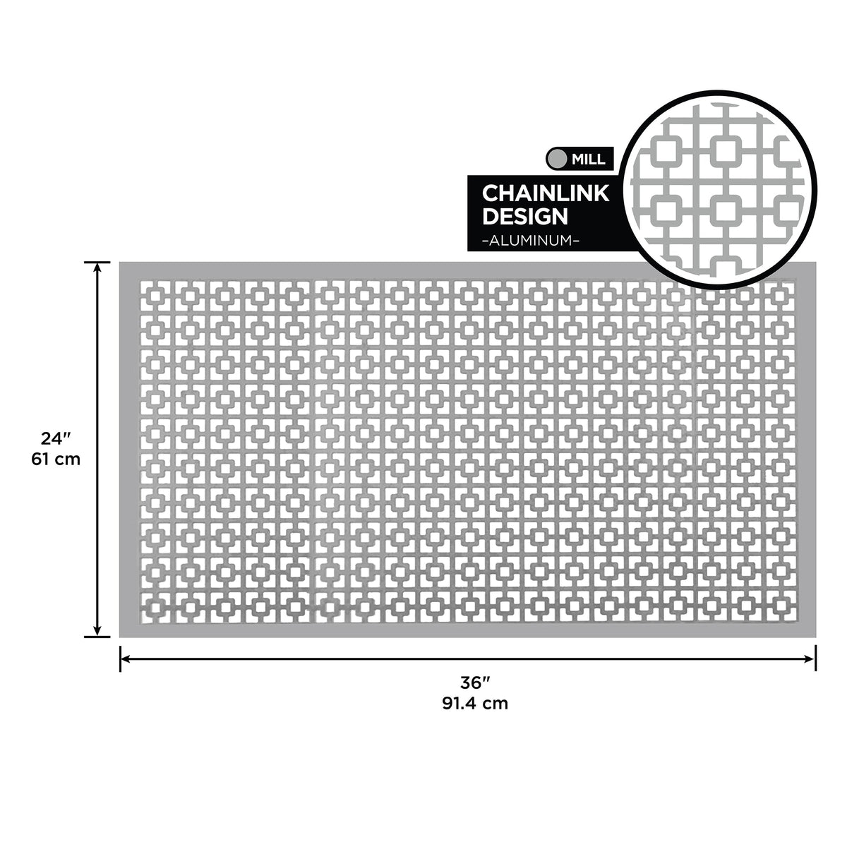 Aluminum Sheet Chainlink