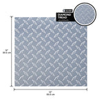 Silver Aluminum Sheet Diamond Tread