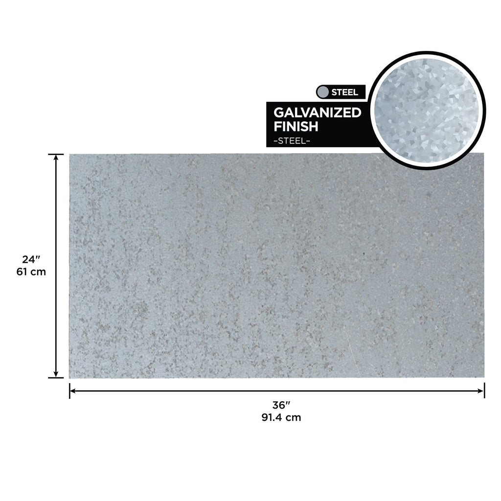 0.018 in. Galvanized Steel Sheet
