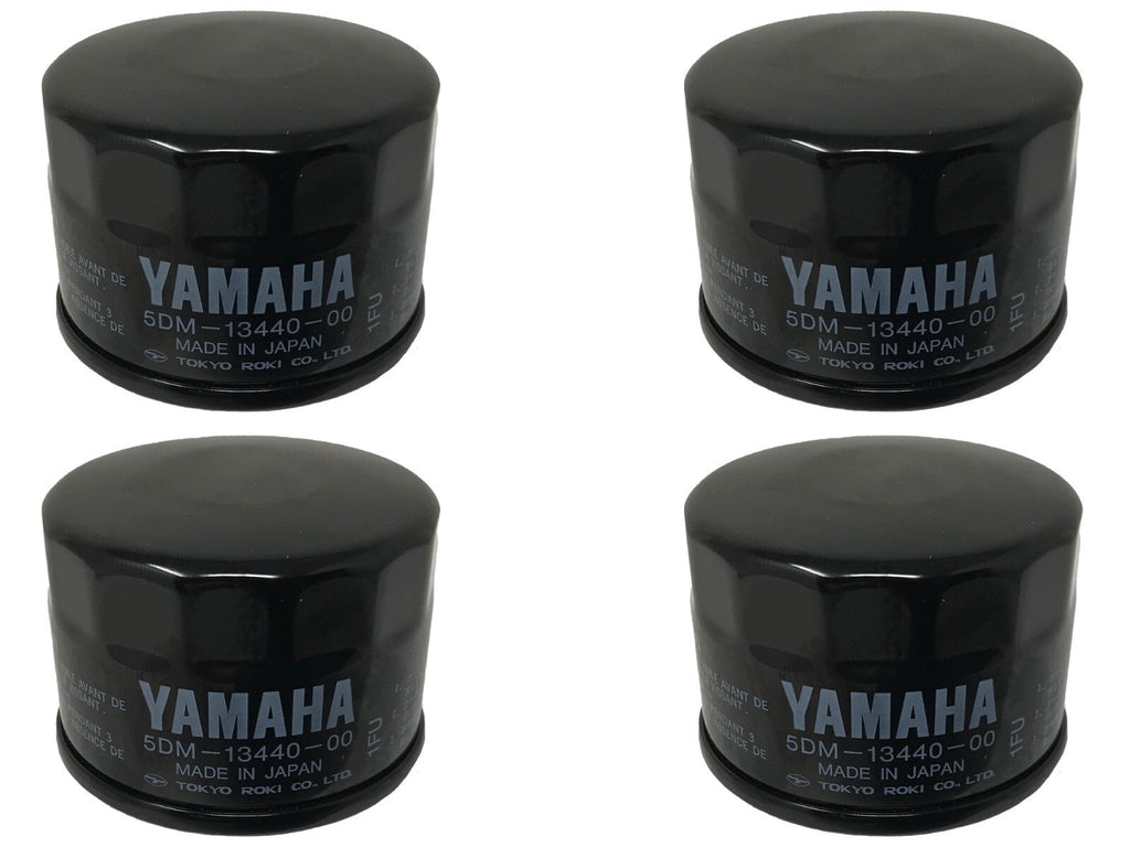 OEM YAMAHA OIL FILTER 5DM-13440-00 4 PACK