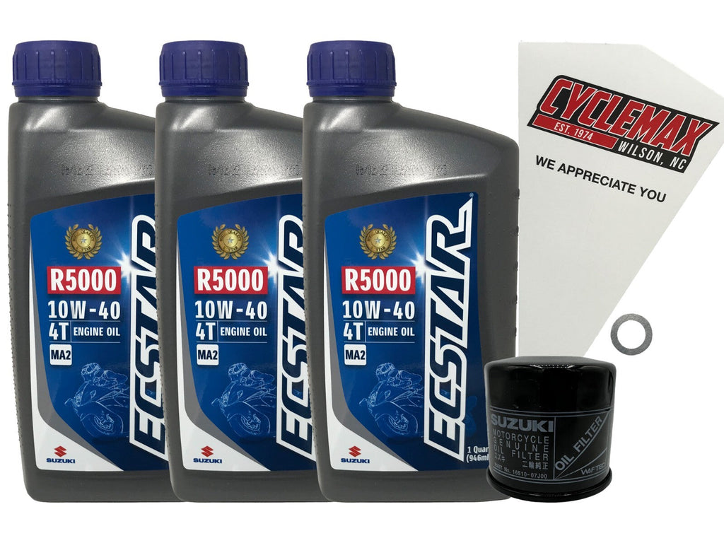 Suzuki Ecstar Standard Oil Change Kit for 2007-2010 KINGQUAD 450