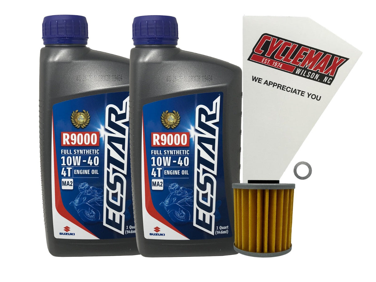 Suzuki Ecstar Full Synthetic Oil Change Kit for 2005-2025 RM-Z450