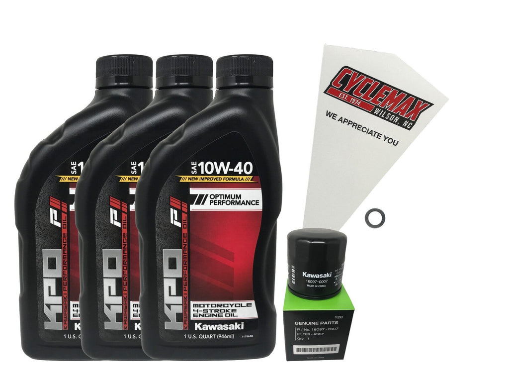 Kawasaki KPO Standard Oil Change Kit for 2006-2013 PRAIRIE 360