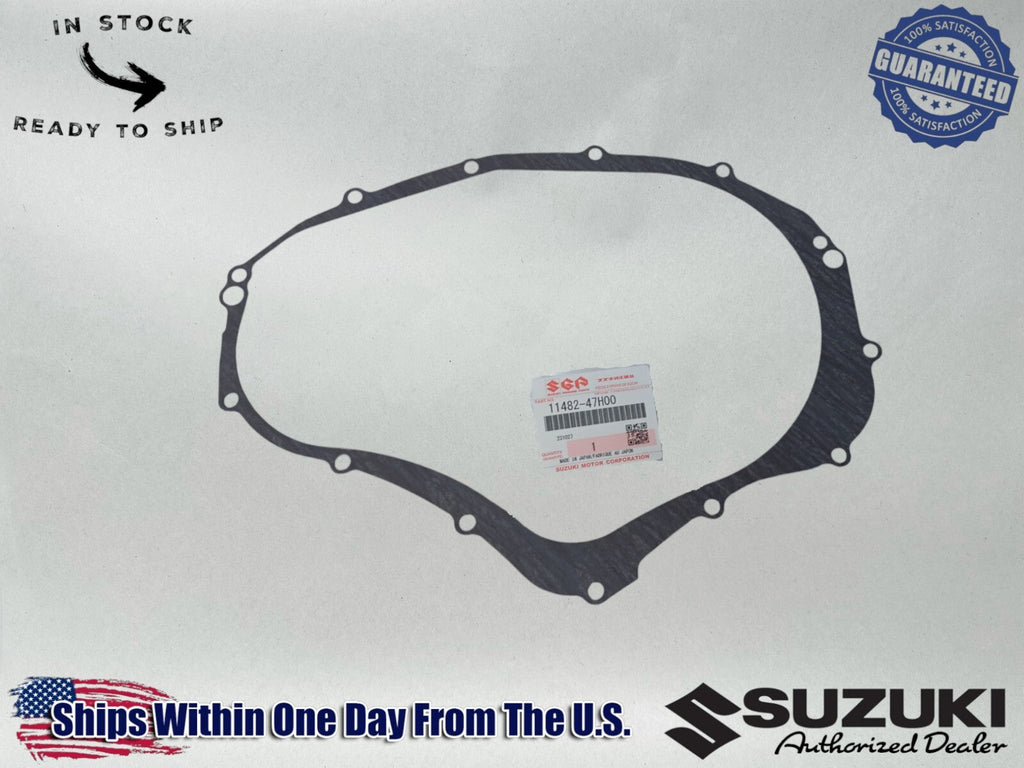 Suzuki OEM Right Side Engine Clutch Cover Gasket 11482-47H00