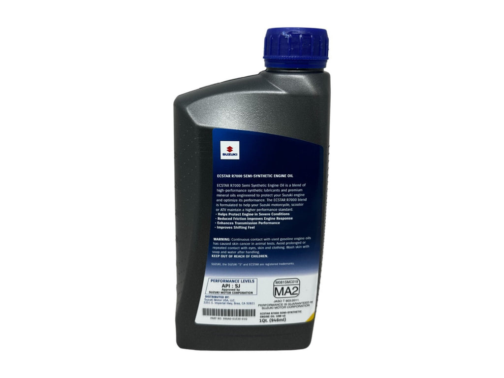 Suzuki Ecstar Semi-Synthetic Oil Change Kit for 2005-2007 KINGQUAD 700