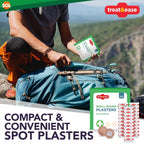 Round Spot Plasters 2.5cm Washproof First Aid | 400 Pack