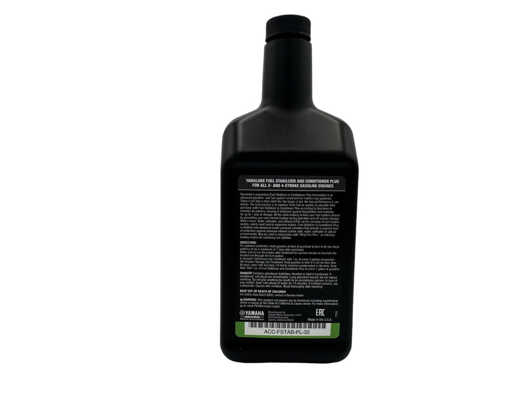 Yamaha OEM Fuel Stabilizer & Conditioner Plus ACC-FSTAB-PL-32 - 2 Pack