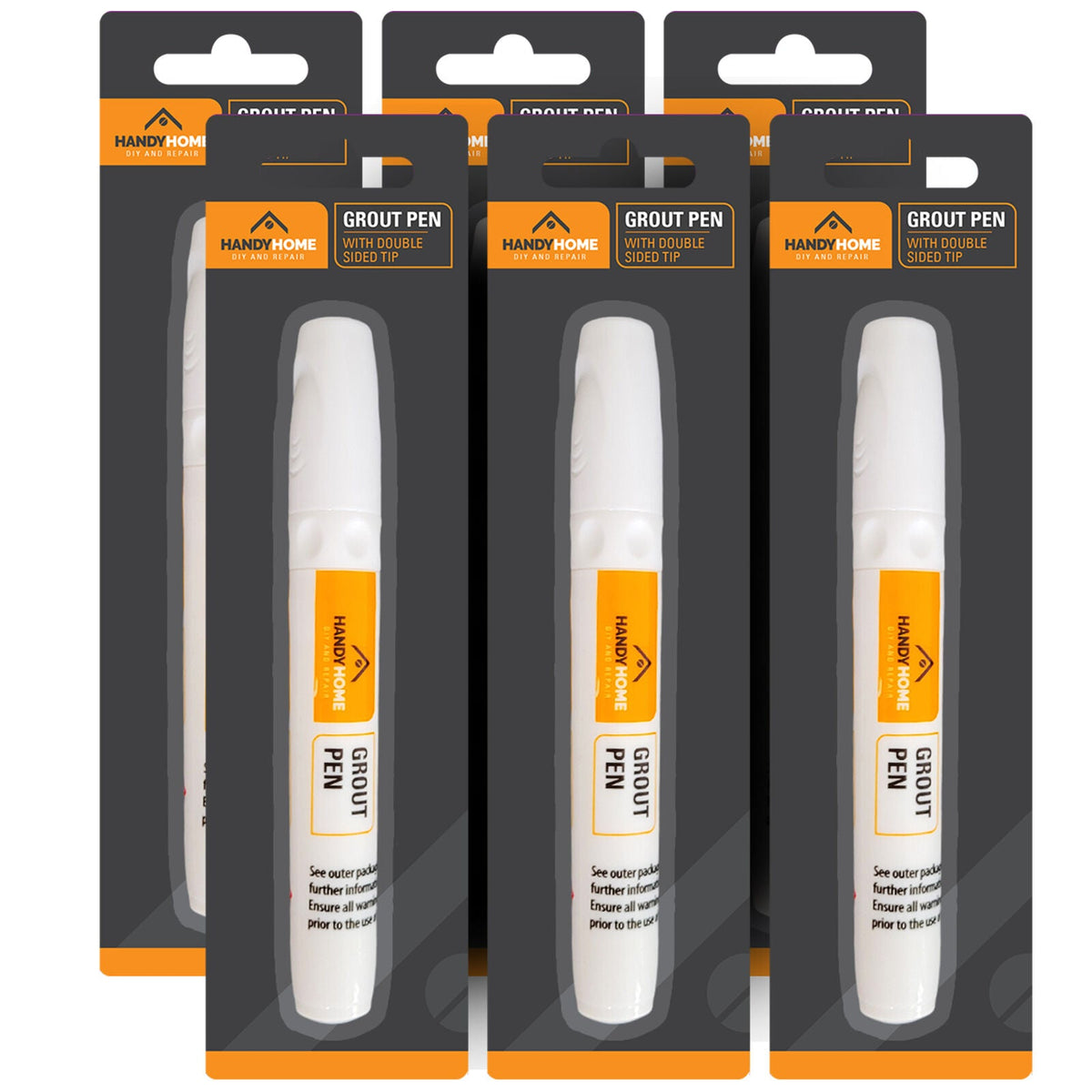 1-5 White Tile Grout Pen | Kitchen Bathroom Waterproof Marker_OTL