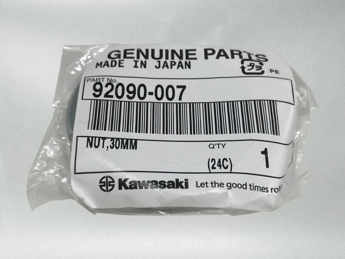 Kawasaki Frame Steering Stem Bearing Nut z1r z1 h1 h2 s3 kz900 kz1000 92090-007
