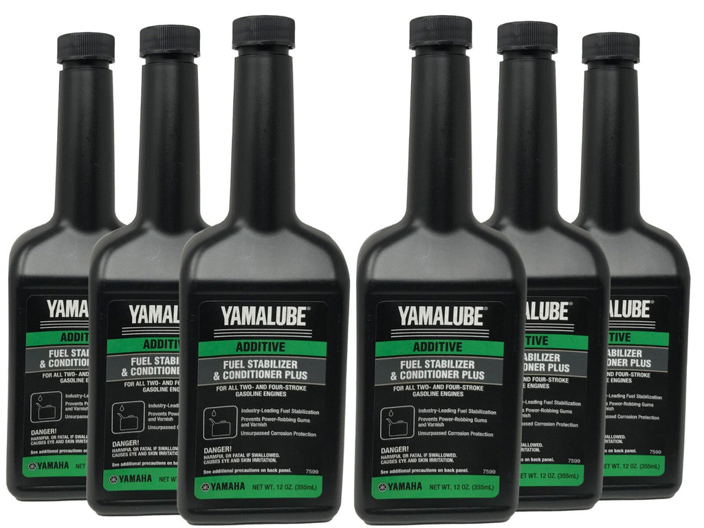 Yamaha OEM Yamalube Fuel Stabilizer & Conditioner Plus ACC-FSTAB-PL-12 - 6 Pack