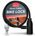 Bike Lock Cable Heavy Duty Steel Security Chain | 650mm
