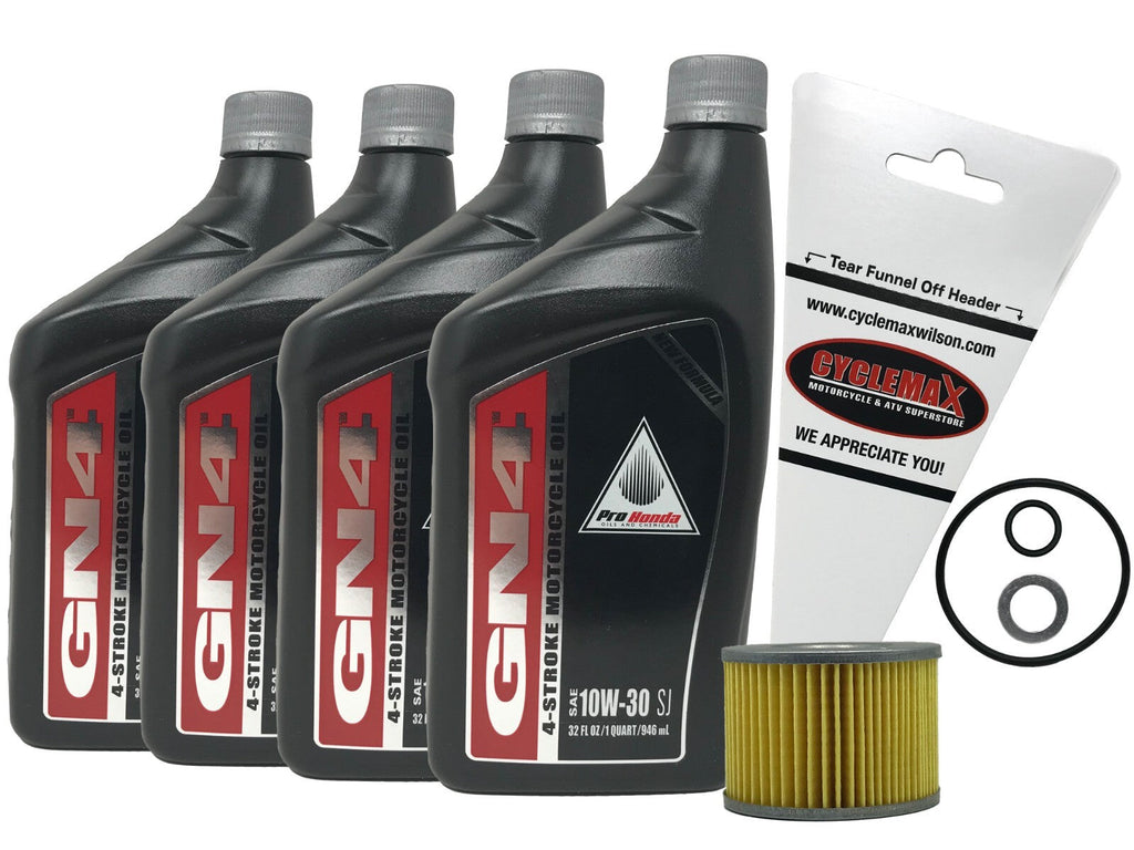 Honda GN4 Standard 10W-30 Oil Change Kit for 1980-1982 CB900