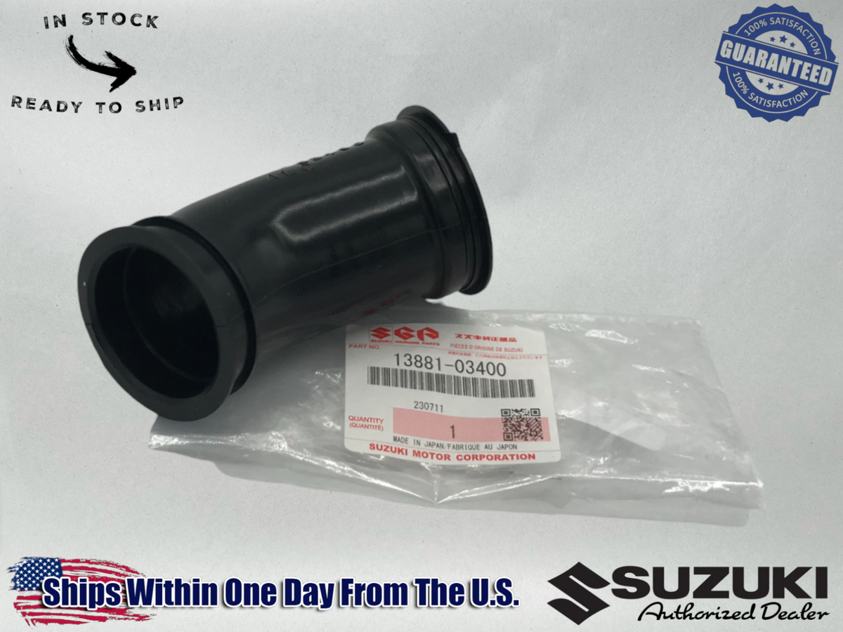 Suzuki OEM Air Cleaner Outlet Tube 2001-2004 JR80 1996-2000 DS80-13881-03400 1