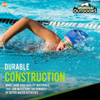 Kids Swimming Cap | Waterproof Fabric Swim Hat for Boys & Girls