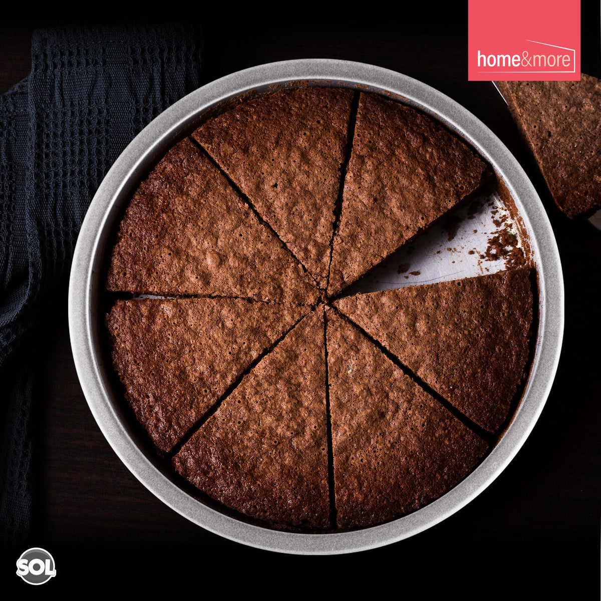 Cake Tin 8 Inch Round 20cm x 3.5cm Baking Pan | 2 Pack