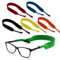 SOL 6pk Sports Glasses Straps, Neoprene Neck Lanyard for Sunglasses and Eyewear Accessories, Secure Cord for Men and Women Ideal for Active Sports, Floats in Water, Perfect for Outdoor Activities